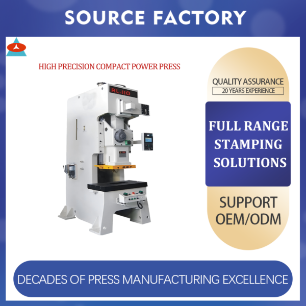 High precision compact power press