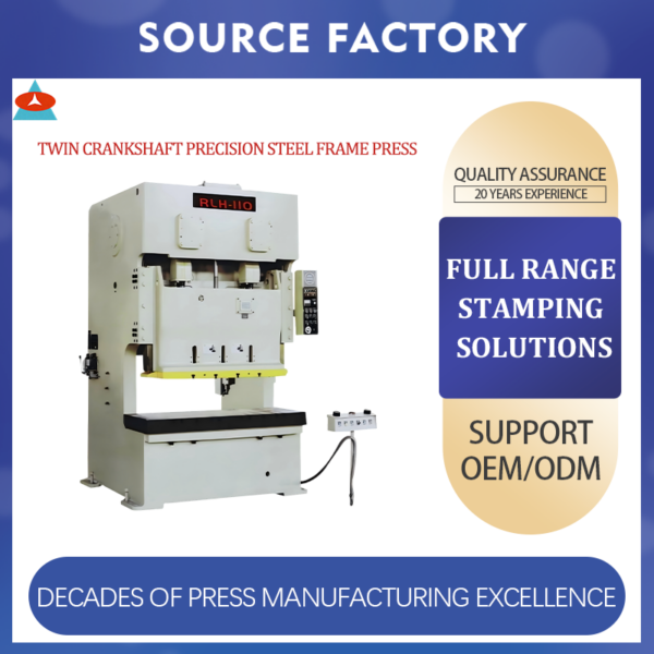 Twin Crankshaft Precision Steel Frame Press